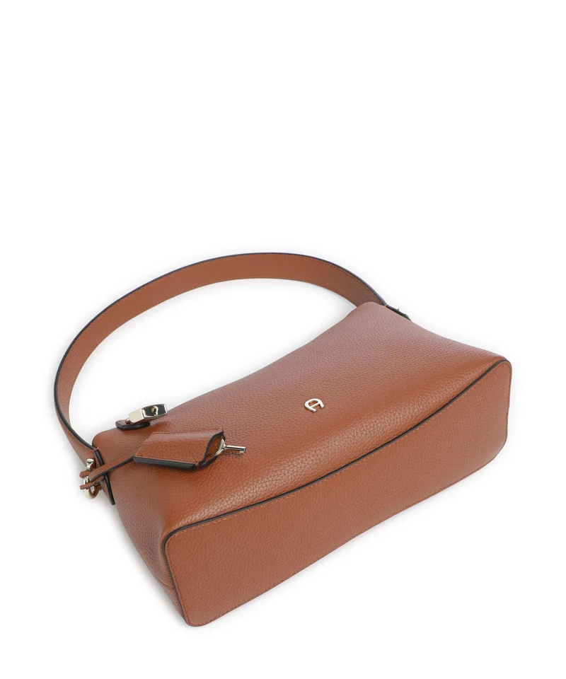 Aigner Delia S Schultertasche cognac brown