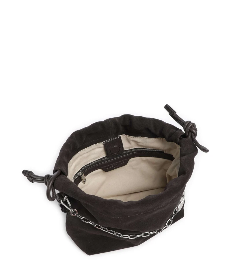 Liebeskind Lya II Hydro Suede S Bucket Handtasche deep soil
