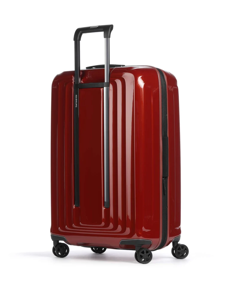 Samsonite Nuon 4-Rollen Trolley metallic red