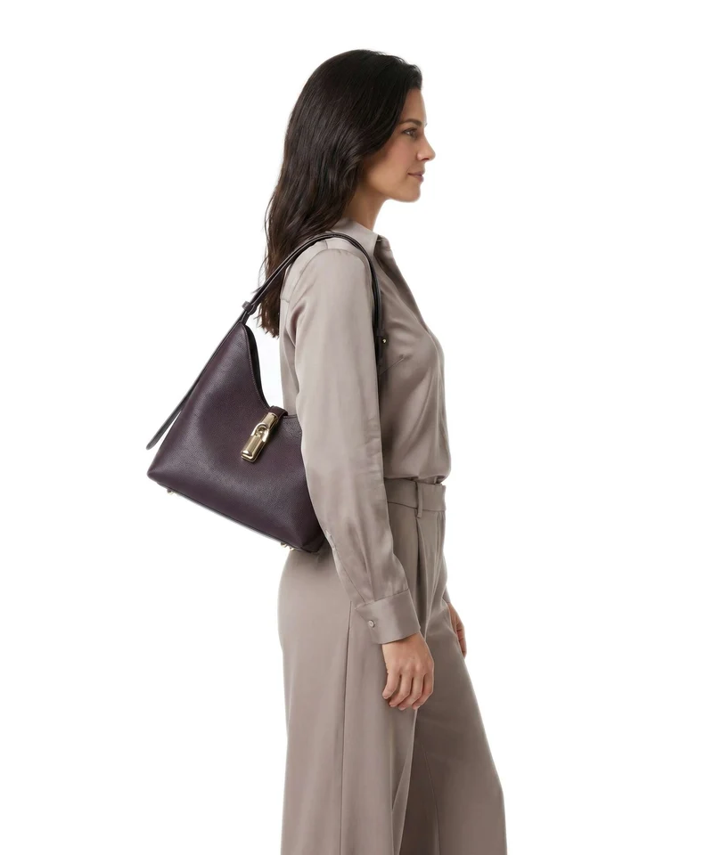 Furla Goccia S Schultertasche winter bloom