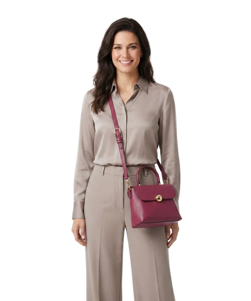Furla Moonlight S Handtasche rododendro