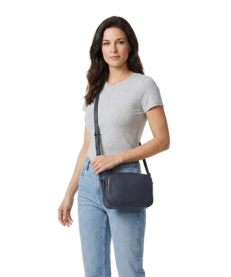 Liebeskind Ella Small Pebble S Umhängetasche peacoat