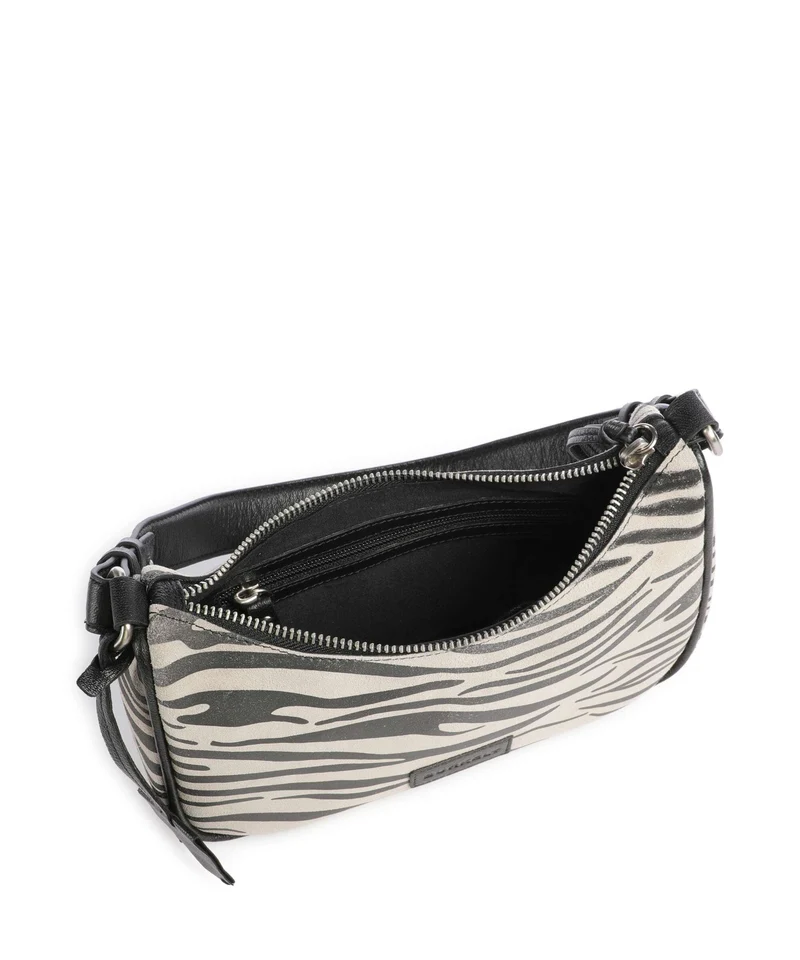 Burkely Animo Schultertasche zebra
