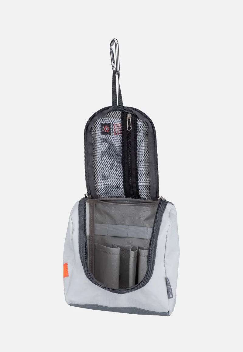 Matrose XL Weiss/Zahl Neonorange - Kulturbeutel