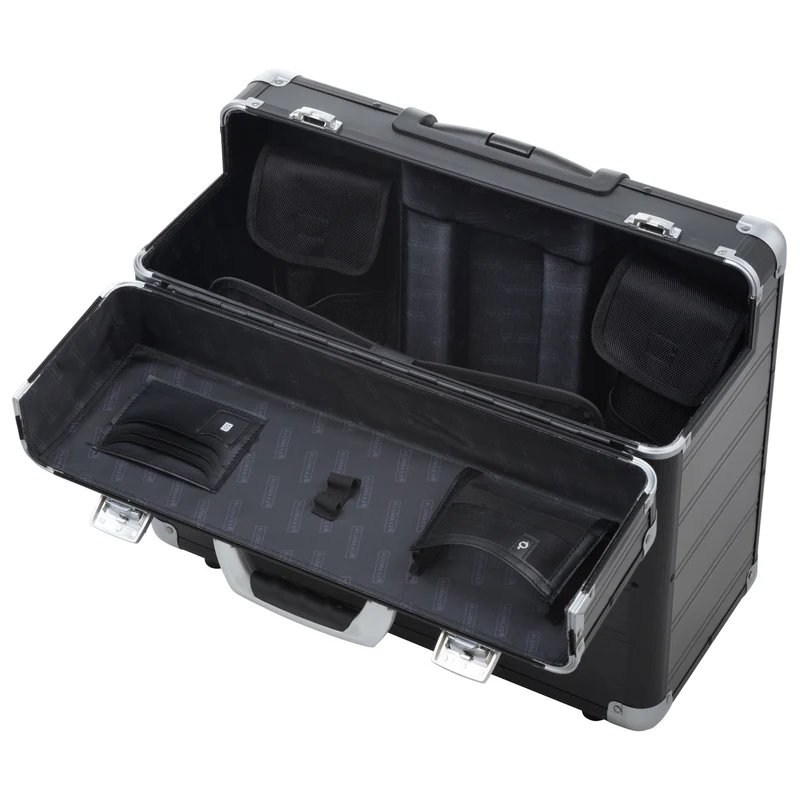 ALUMAXX Business Trolley silber
