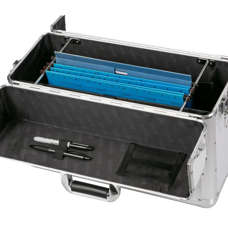 ALUMAXX Business Trolley silber