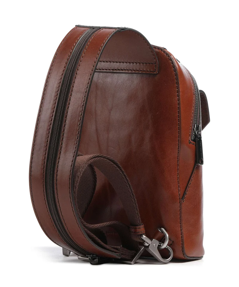 The Bridge Mattia Slingbag marrone