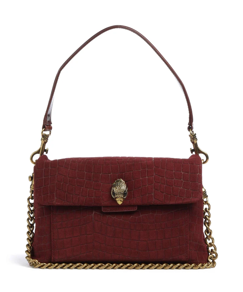 Kurt Geiger Celia Schultertasche wine
