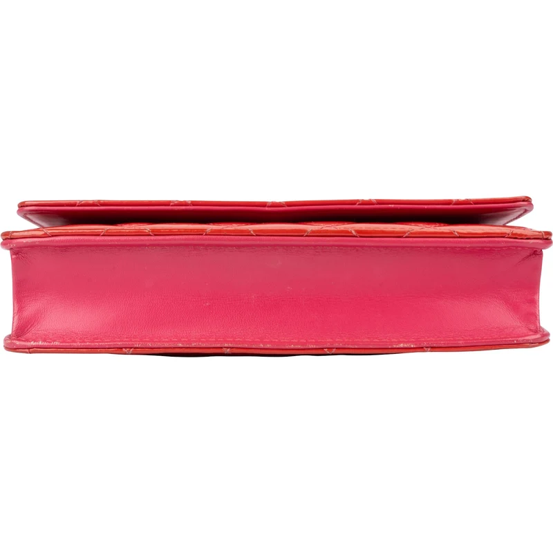 Chanel Quilted Patent Leather Wallet on Chain Crossbody Bag