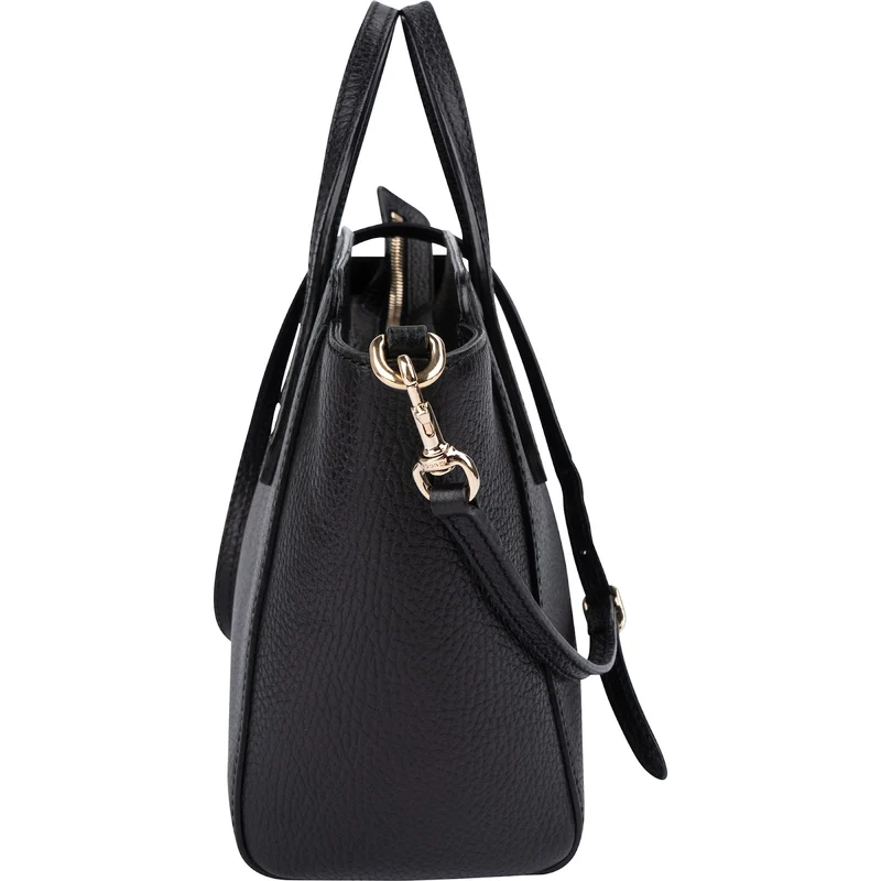 Gucci Pebbled Leather Swing Small Tote Shopper Handbag