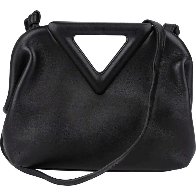 Bottega Veneta Leather Small The Point Handbag