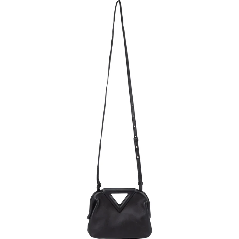 Bottega Veneta Leather Small The Point Handbag