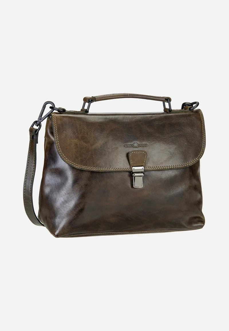 Newport 2108 British Green - Aktentasche