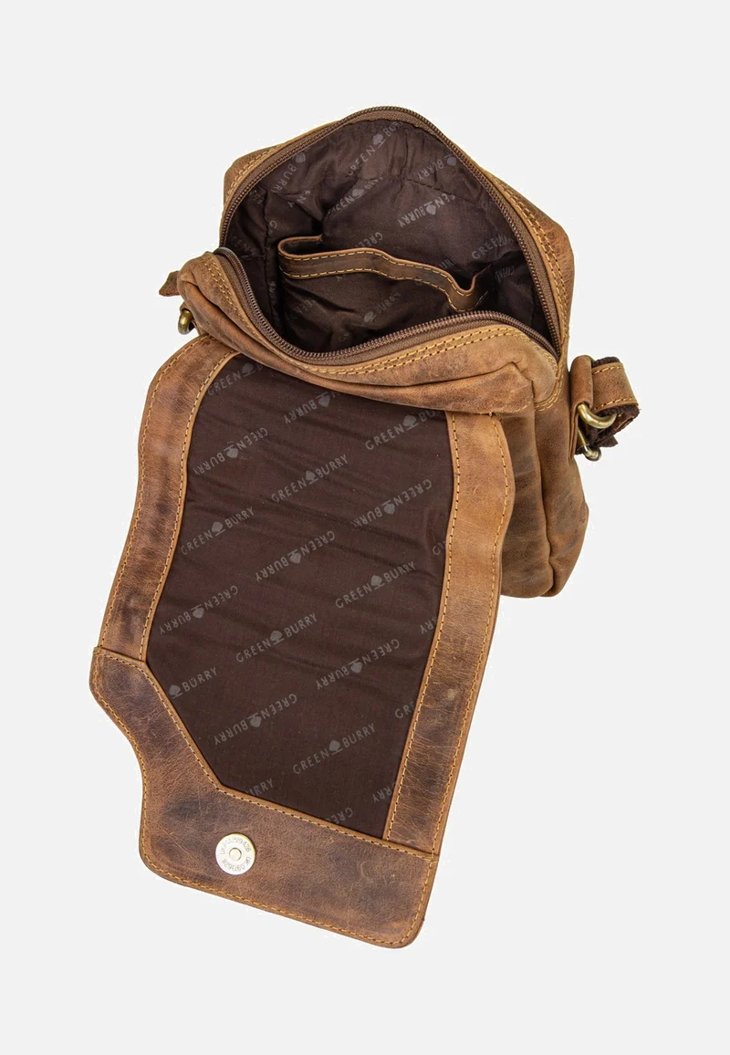 Vintage Revolver Small Sattelbraun - Crossbody Bag