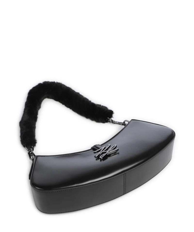 Karl Lagerfeld K/Autograph Small Schultertasche black gunmetal