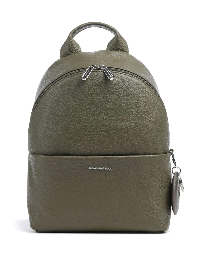 Mandarina Duck Mellow Leather Rucksack winter olive