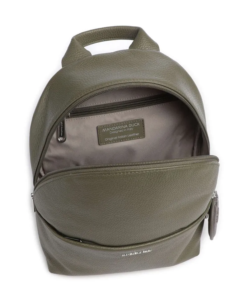 Mandarina Duck Mellow Leather Rucksack winter olive