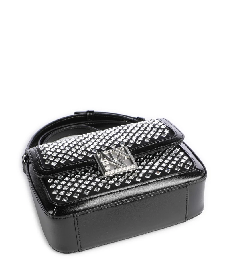 Armani Exchange Amy S Umhängetasche black/crystal