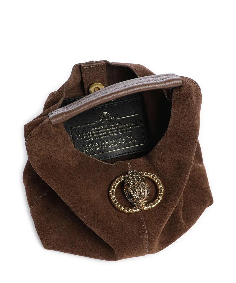Kurt Geiger Chelsea Small Beuteltasche dark brown