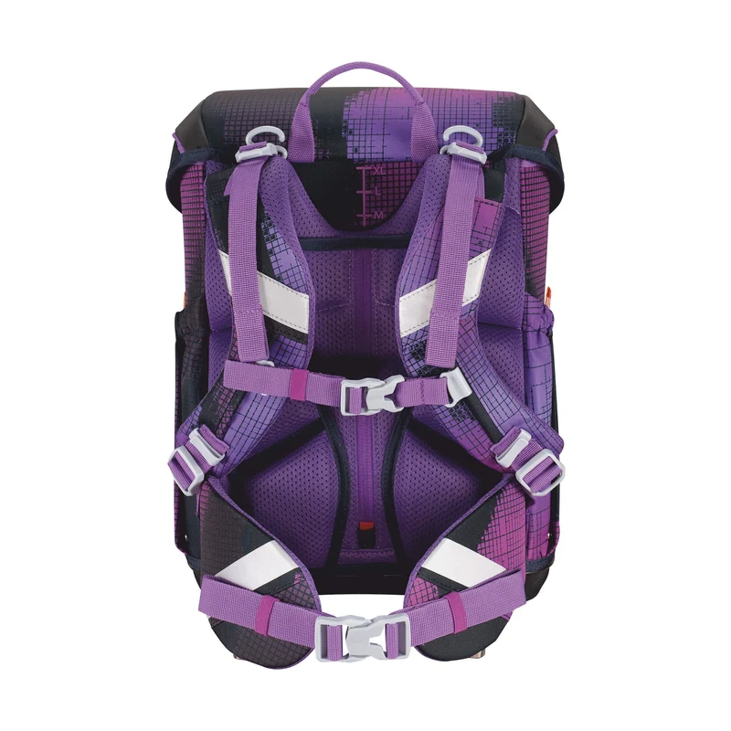 Schulrucksack Movie Star Neo Set 4tlg. Pixel Pink