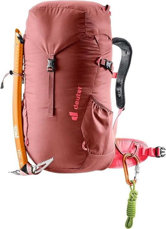 Wanderrucksack Climber 22 Liter Redwood-Hibiscus Rot