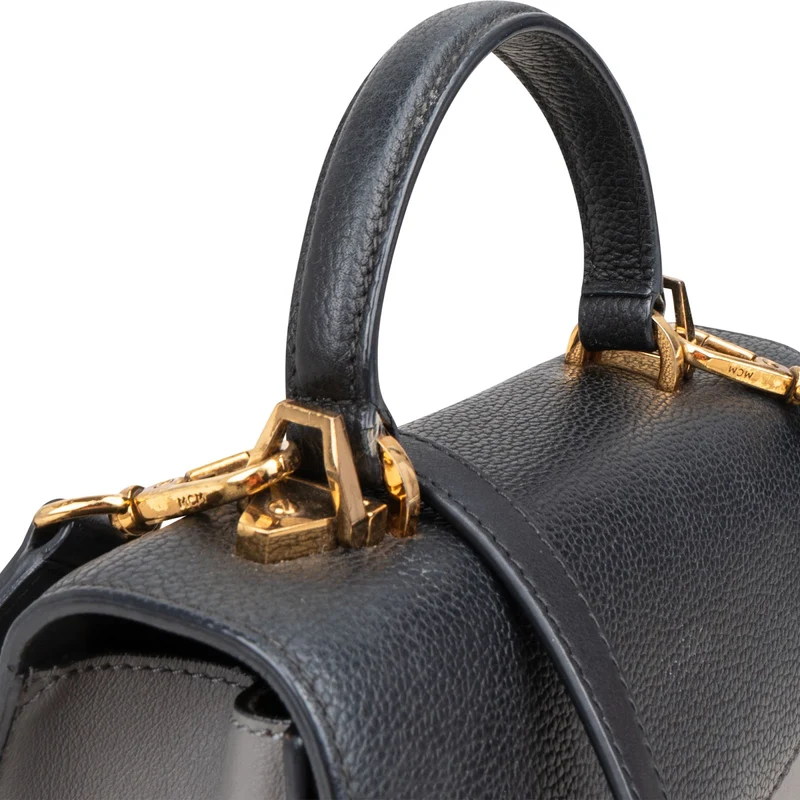 MCM Bicolor Leather Patricia Crossbody Handbag