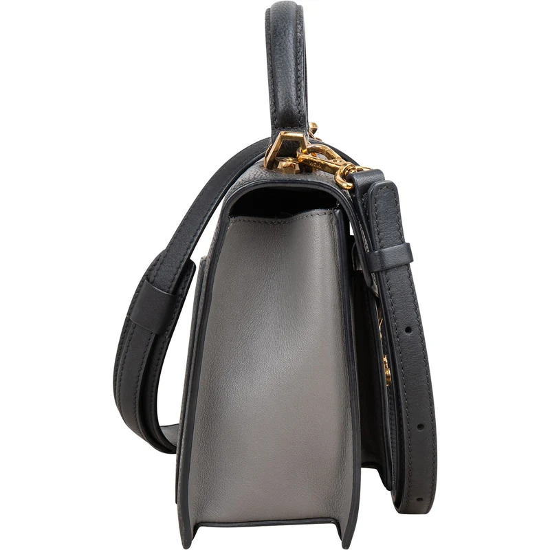 MCM Bicolor Leather Patricia Crossbody Handbag