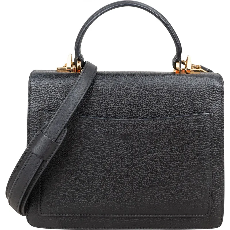 MCM Bicolor Leather Patricia Crossbody Handbag