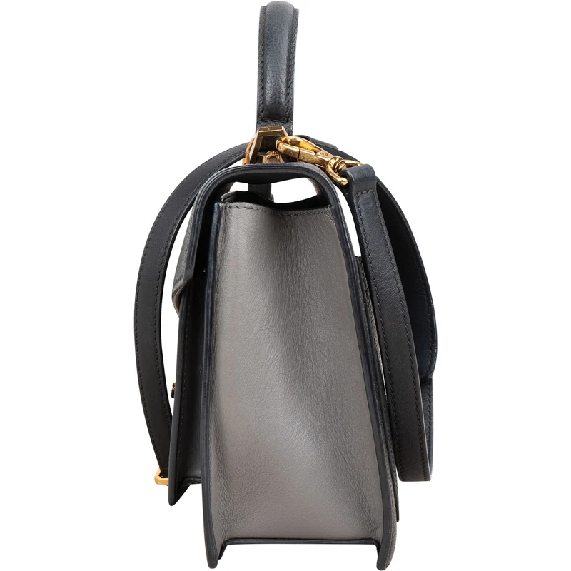 MCM Bicolor Leather Patricia Crossbody Handbag