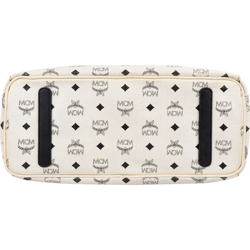 MCM Monogram Visetos Reversible Liz Tote Shoulder Bag