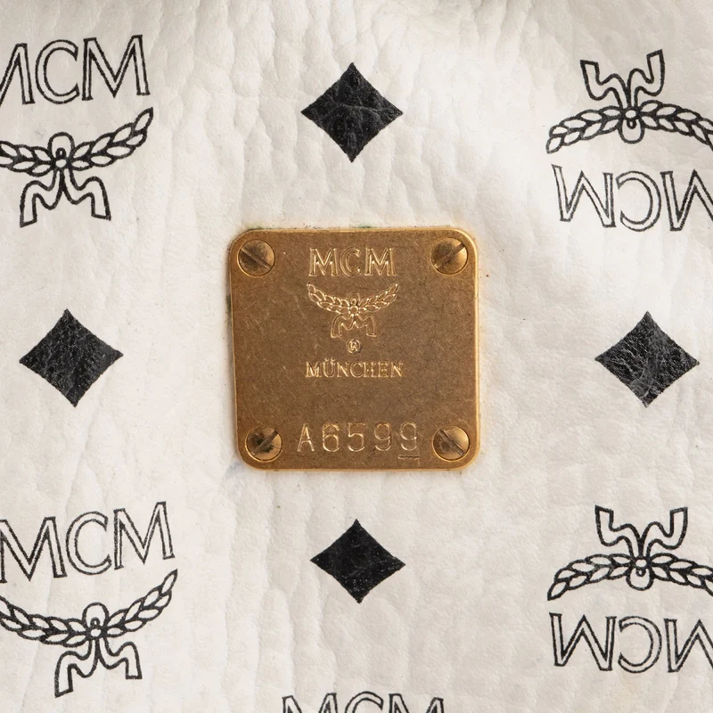 MCM Monogram Visetos Reversible Liz Tote Shoulder Bag