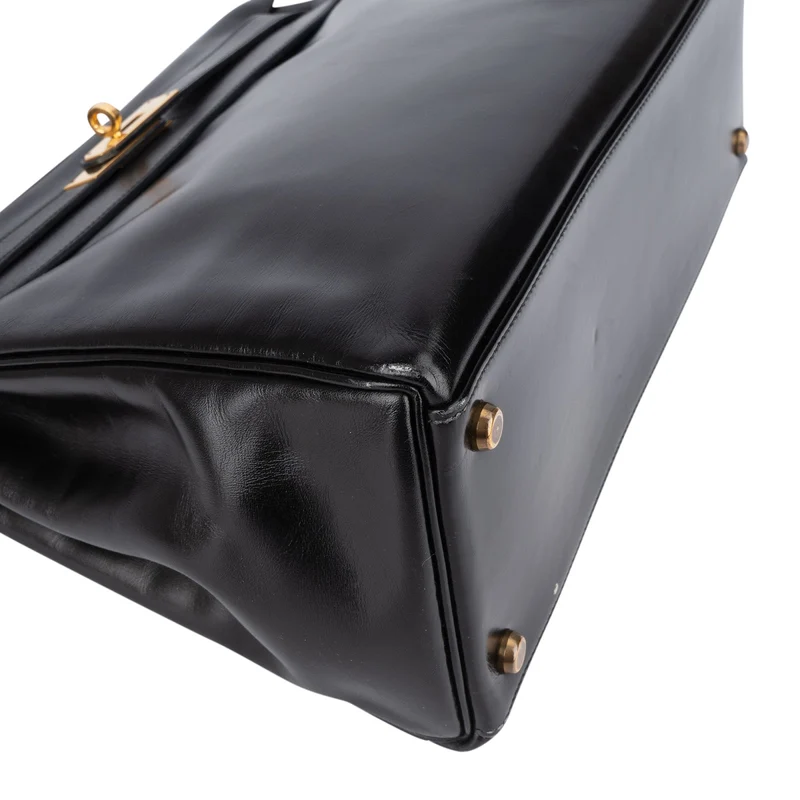 Hermès Box Calfskin Kelly 32 Retourne Handbag