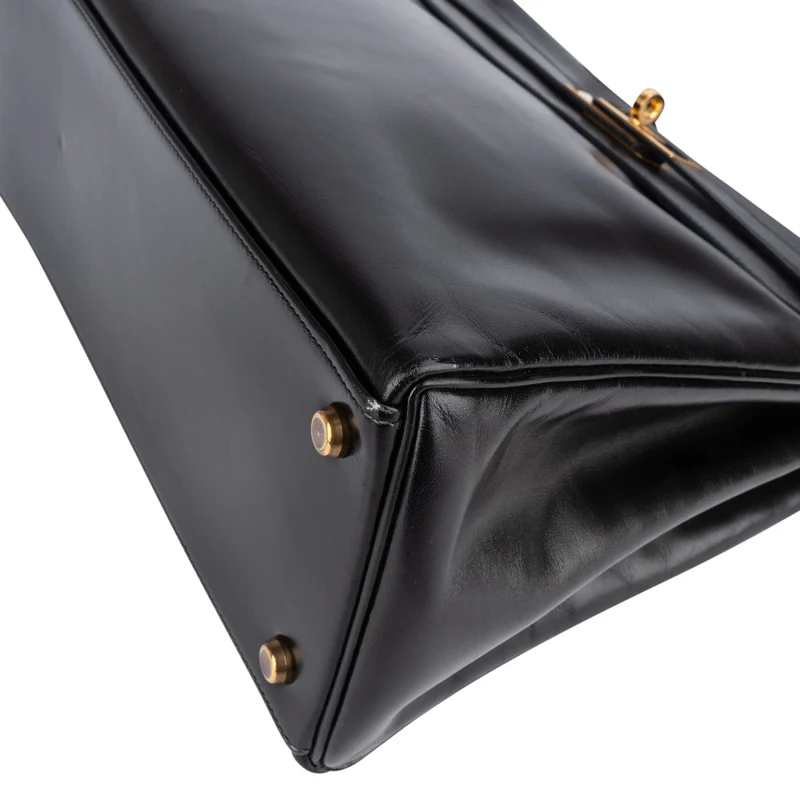 Hermès Box Calfskin Kelly 32 Retourne Handbag