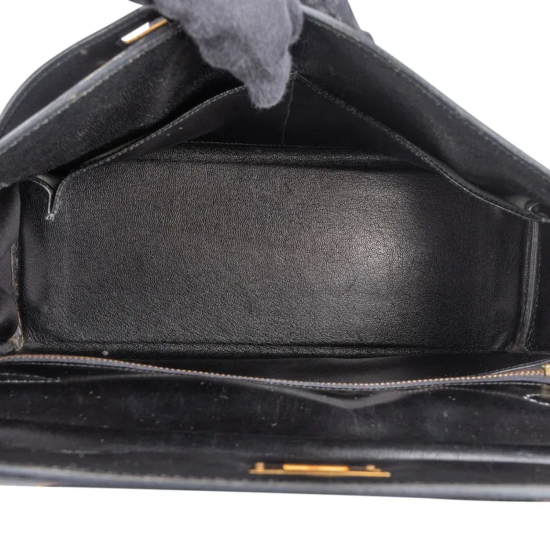 Hermès Box Calfskin Kelly 32 Retourne Handbag