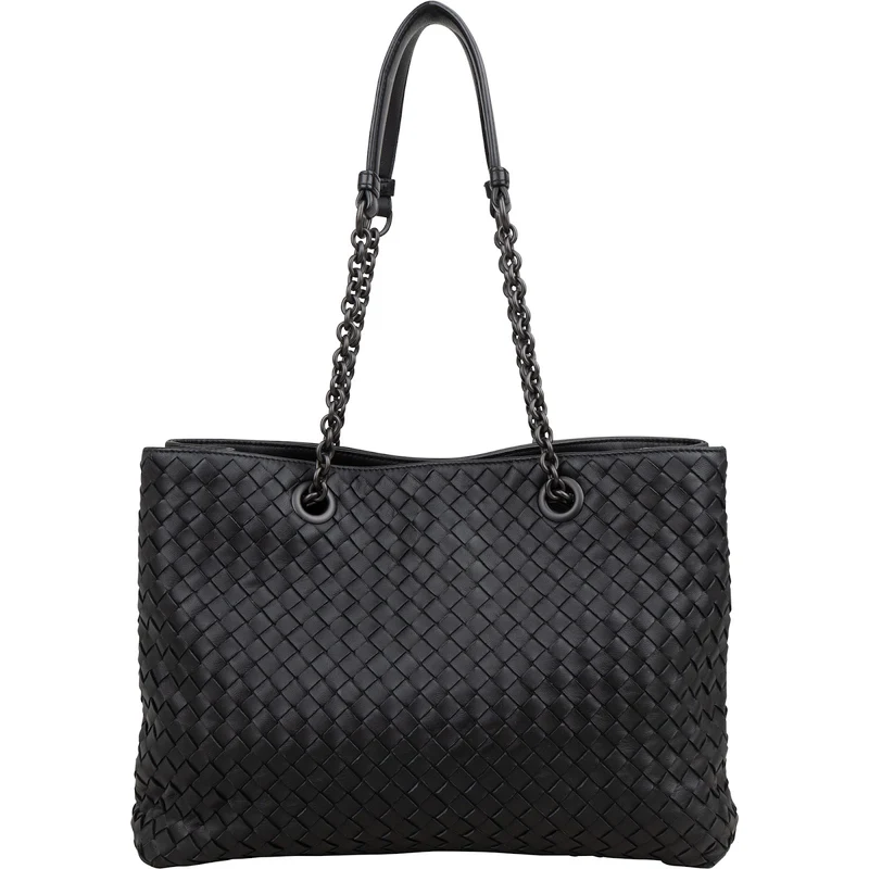 Bottega Veneta Intrecciato Nappa Leather Chain Shoulder Bag