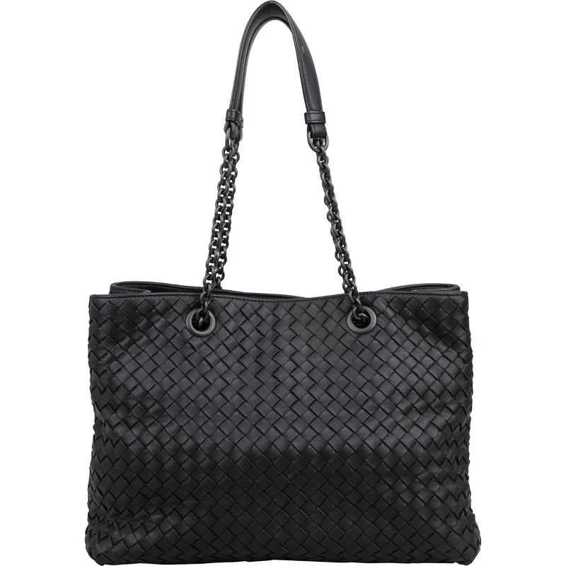 Bottega Veneta Intrecciato Nappa Leather Chain Shoulder Bag