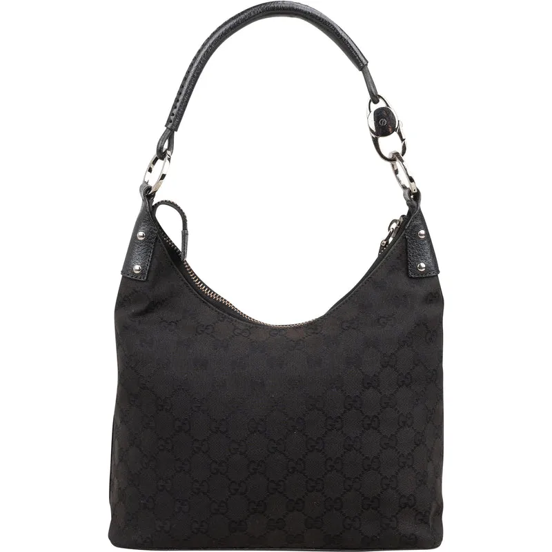 Gucci Monogram GG Canvas Abbey Shoulder Bag