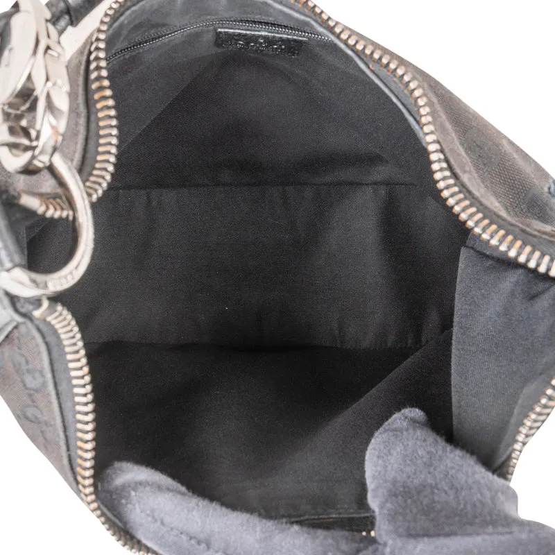 Gucci Monogram GG Canvas Abbey Shoulder Bag