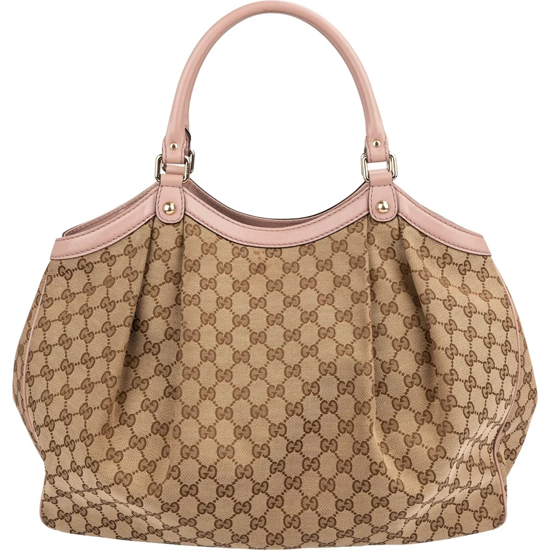 Gucci Monogram GG Canvas Sukey Hobo Shoulder Bag