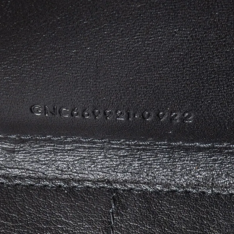 Yves Saint Laurent Python-Embossed Patent Leather Kate Wallet On Chain Crossbody Bag