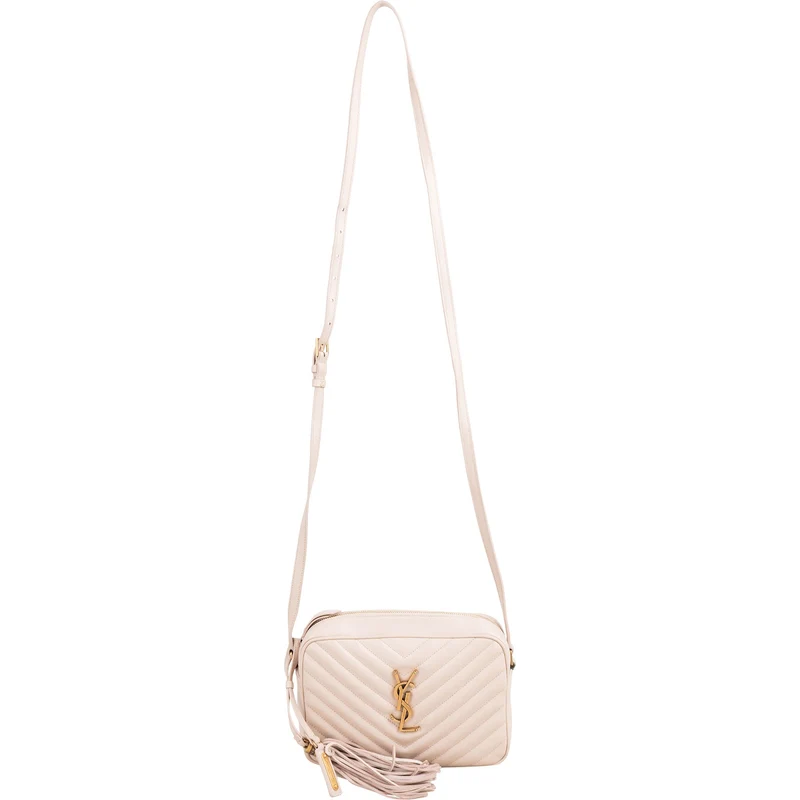 Yves Saint Laurent Quilted Leather Lou Camera Crossbody Bag