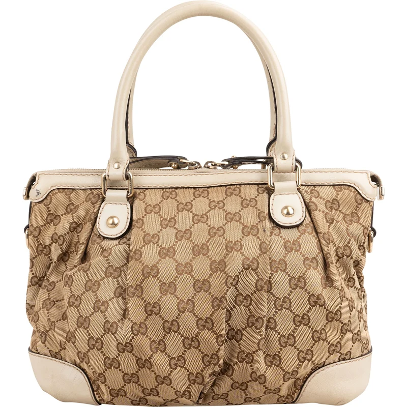Gucci Monogram GG Canvas Sukey Tote Handbag