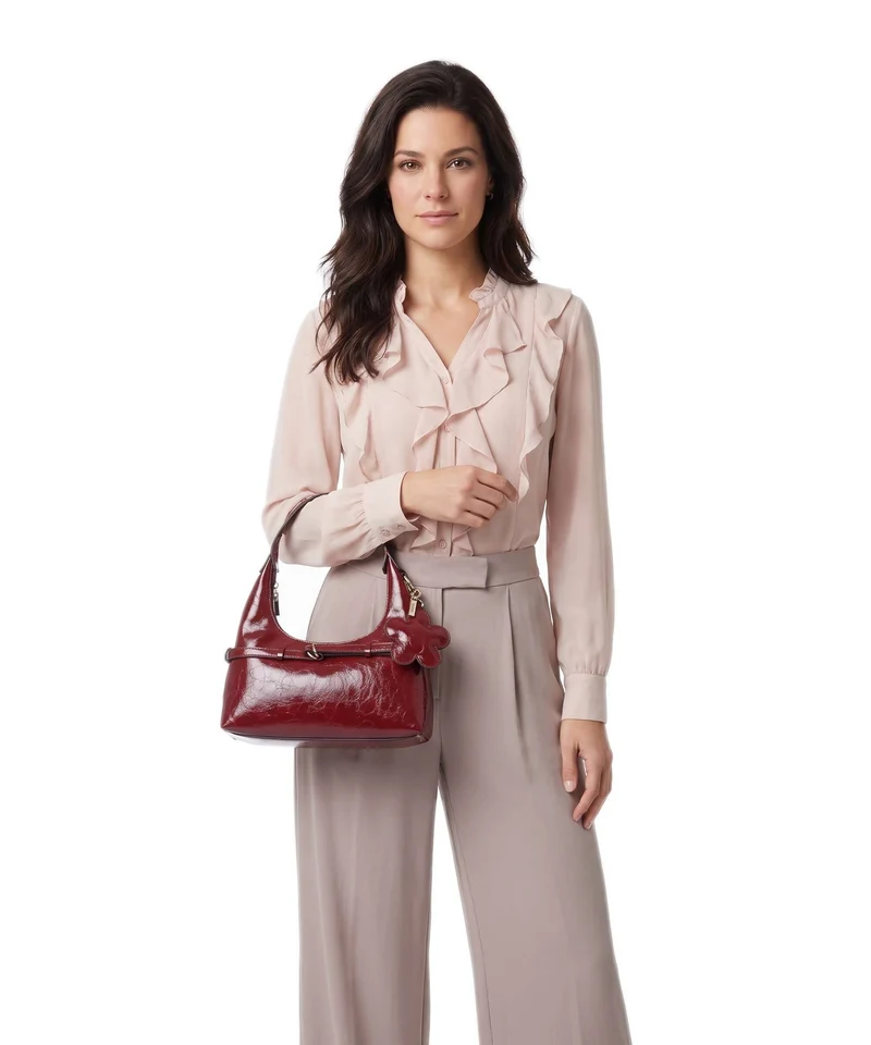Guess Taylor Mini Schultertasche red