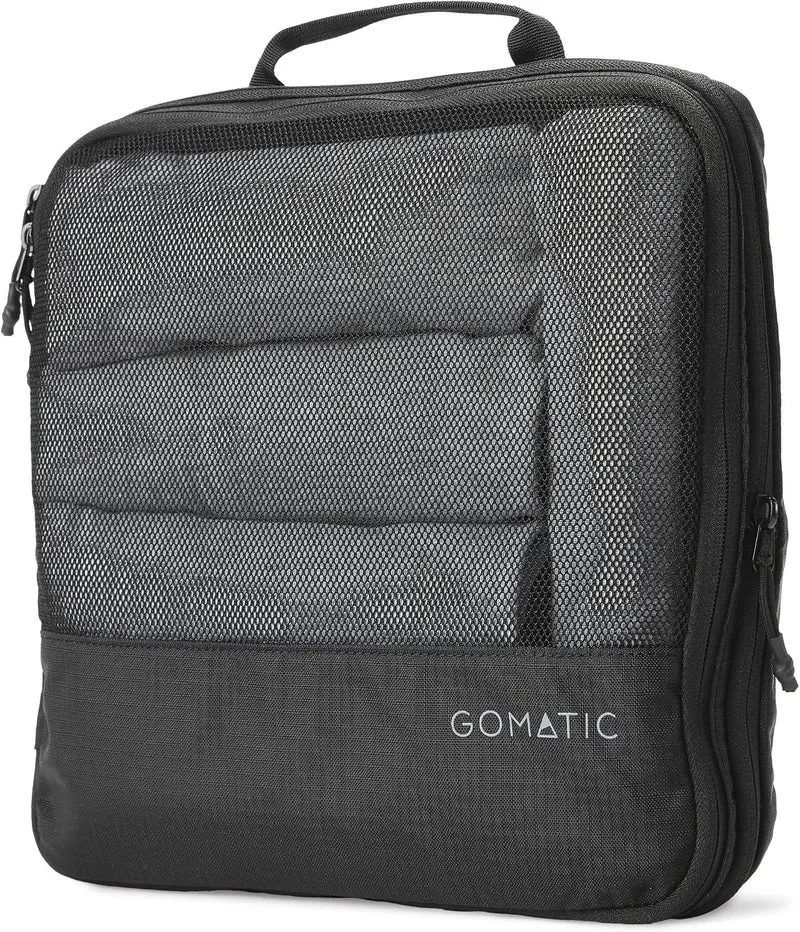 Gomatic COMPRESSION Packing Cubes, groß Schwarz