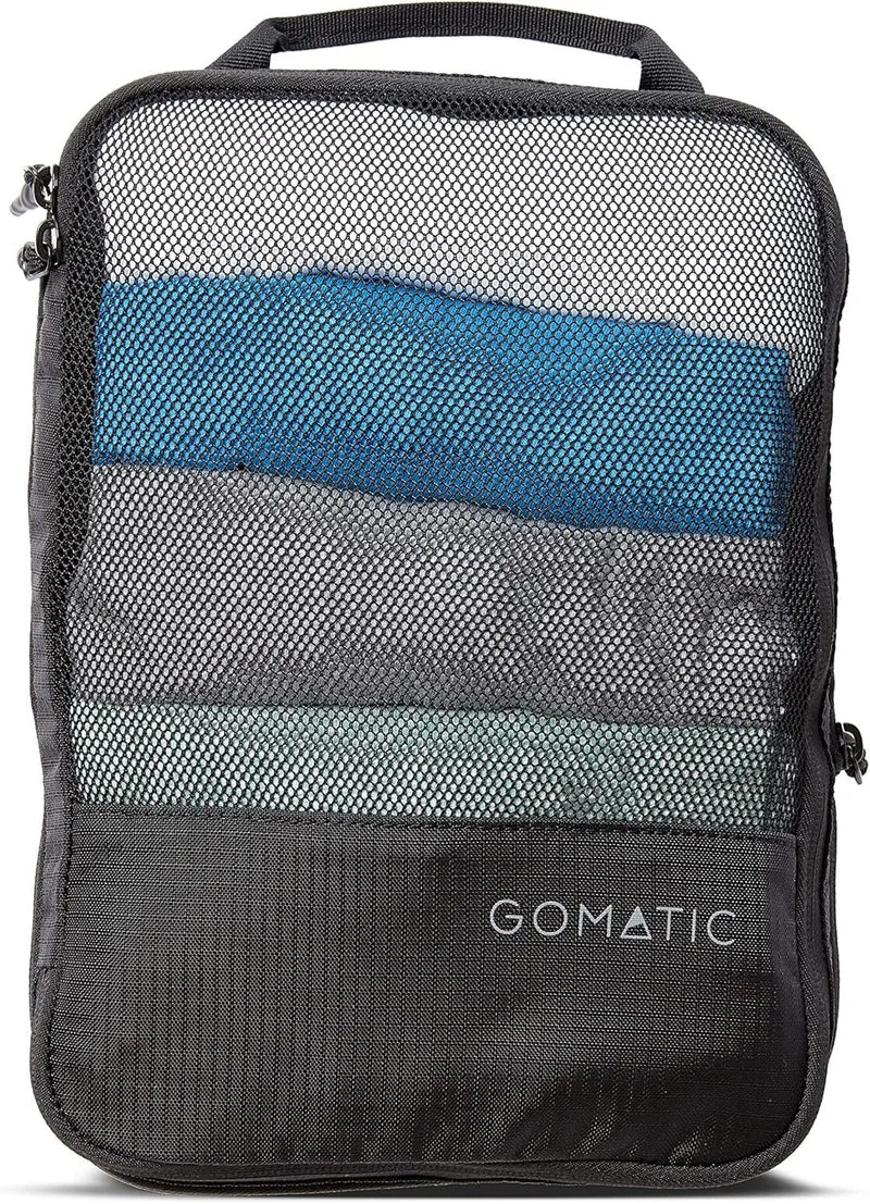 Gomatic COMPRESSION Packing Cubes, mittel Schwarz