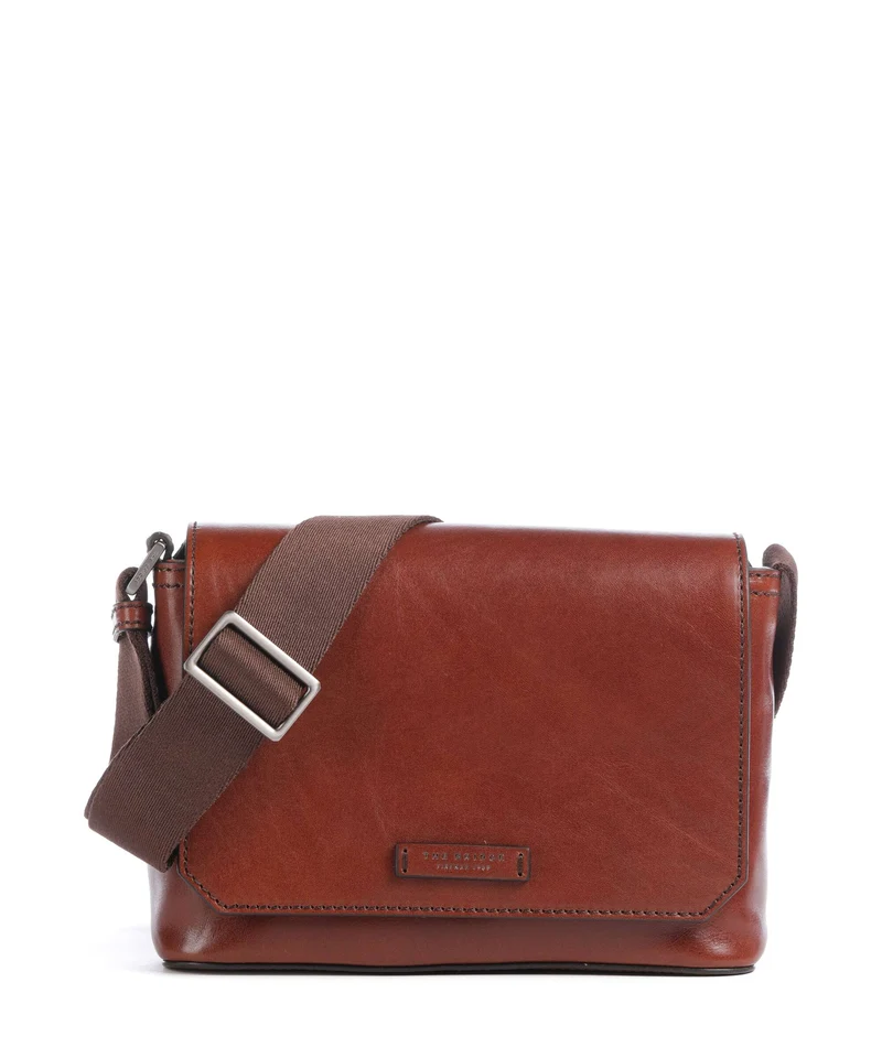 The Bridge Mattia Kuriertasche marrone