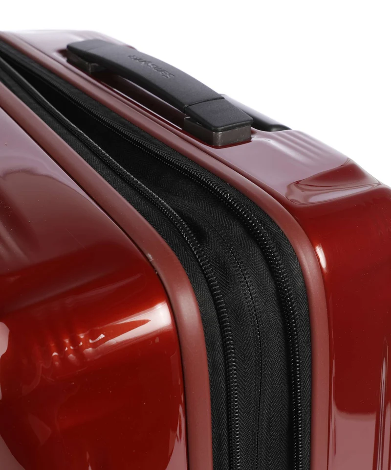 Samsonite Nuon 4-Rollen Trolley metallic red