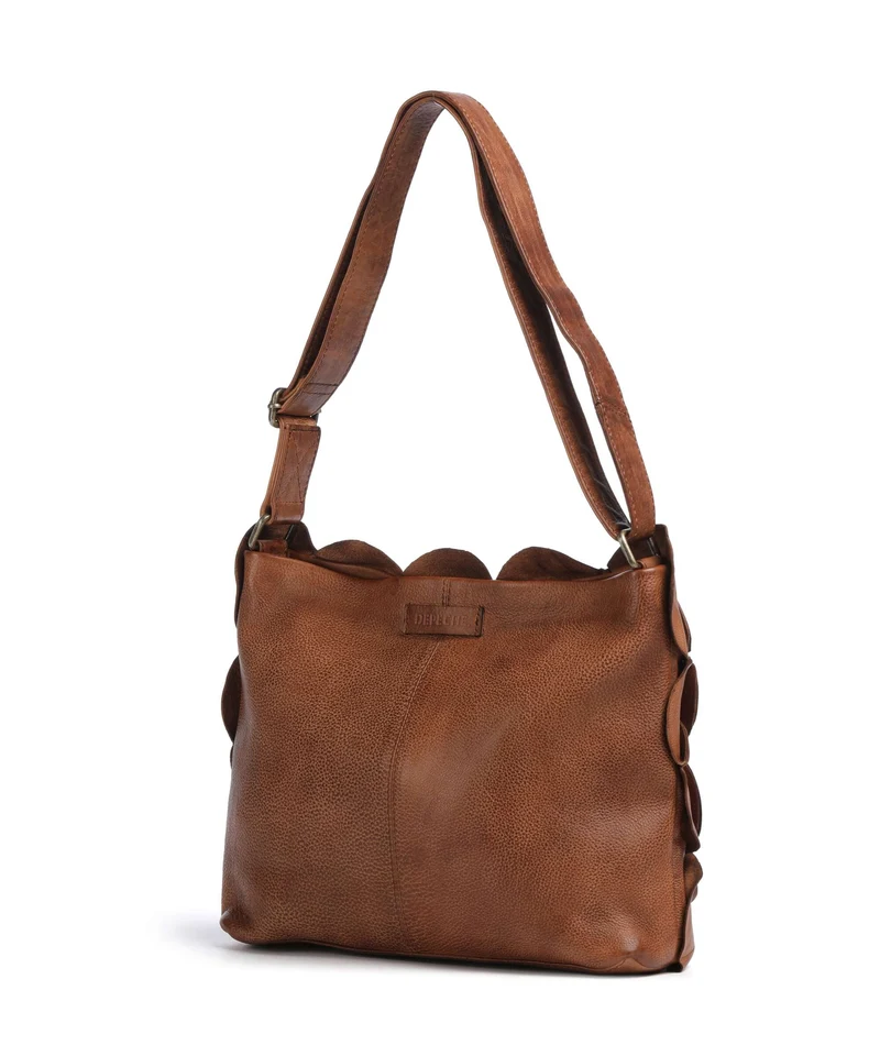 Depeche Rio Schultertasche dark cognac