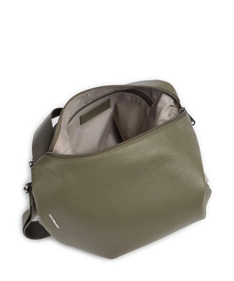 Mandarina Duck Mellow Leather Rucksack-Tasche winter olive