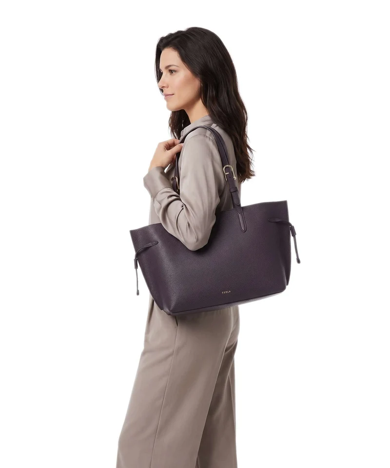 Furla Ava M Shopper winter bloom/cotone